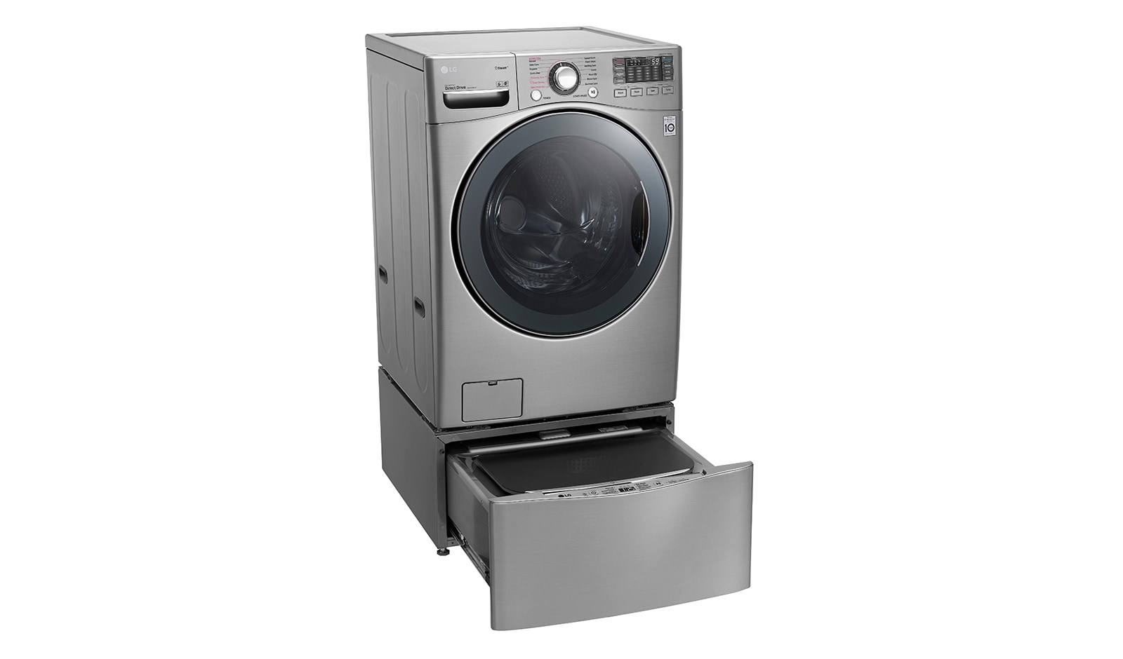 LG  18kg+ 3.5kg Wash Two Load with LG TWINWash™ Washing Machine, FT022K2SS