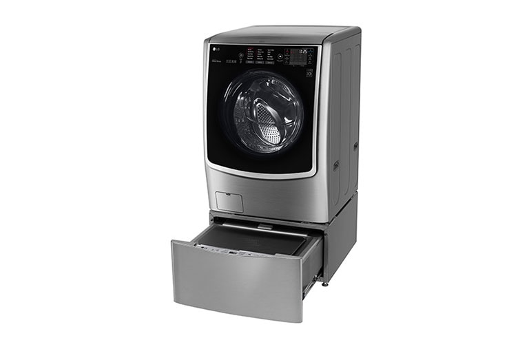 LG 21kg+ 3.5kg Wash Two Load with LG TWINWash™ Washing Machine, FT025C9SS