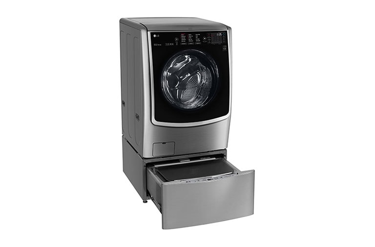 LG 21kg+ 3.5kg Wash Two Load with LG TWINWash™ Washing Machine, FT025C9SS