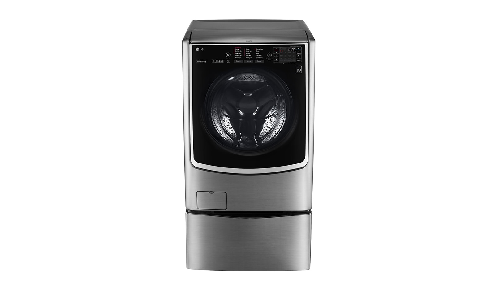 LG 21kg+ 3.5kg Wash Two Load with LG TWINWash™ Washing Machine, FT025C9SS