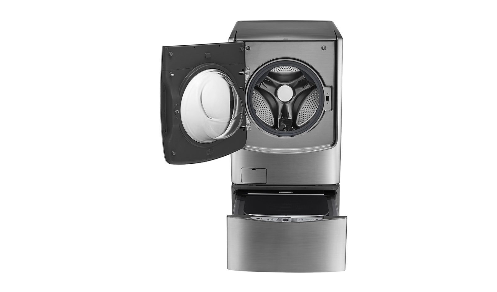 LG 21kg+ 3.5kg Wash Two Load with LG TWINWash™ Washing Machine, FT025C9SS