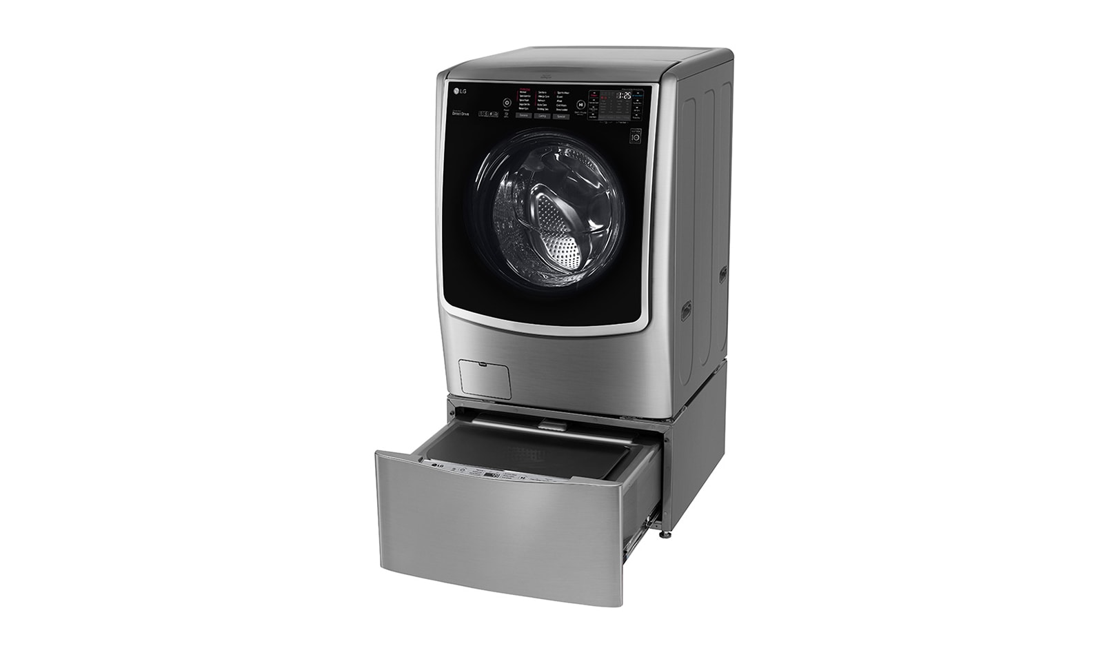LG 21kg+ 3.5kg Wash Two Load with LG TWINWash™ Washing Machine, FT025C9SS
