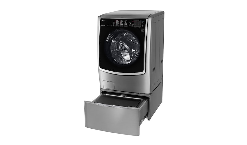 LG 21kg+ 3.5kg Wash Two Load with LG TWINWash™ Washing Machine, FT025C9SS