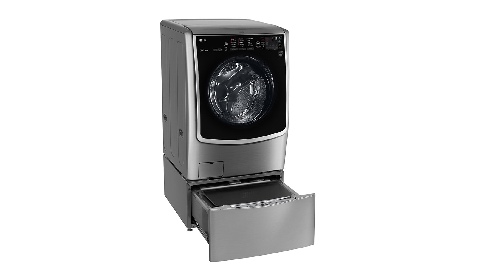 LG 21kg+ 3.5kg Wash Two Load with LG TWINWash™ Washing Machine, FT025C9SS