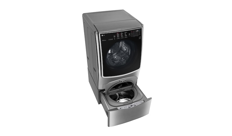 LG 21kg+ 3.5kg Wash Two Load with LG TWINWash™ Washing Machine, FT025C9SS