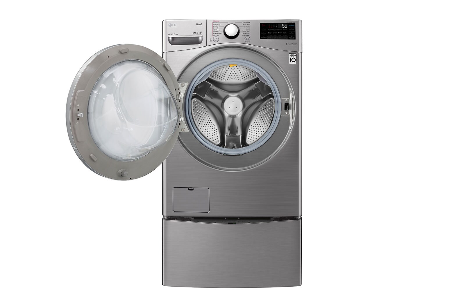 LG  20kg+ 3.5kg Wash Two Load with LG TWINWash™ Washing Machine, FT025V2SS