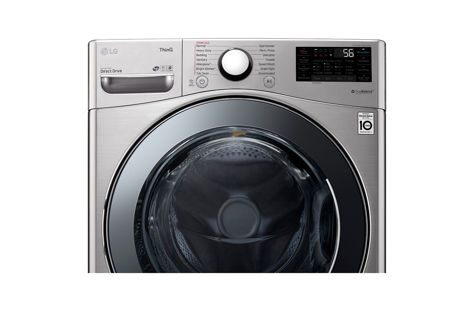 LG  20kg+ 3.5kg Wash Two Load with LG TWINWash™ Washing Machine, FT025V2SS