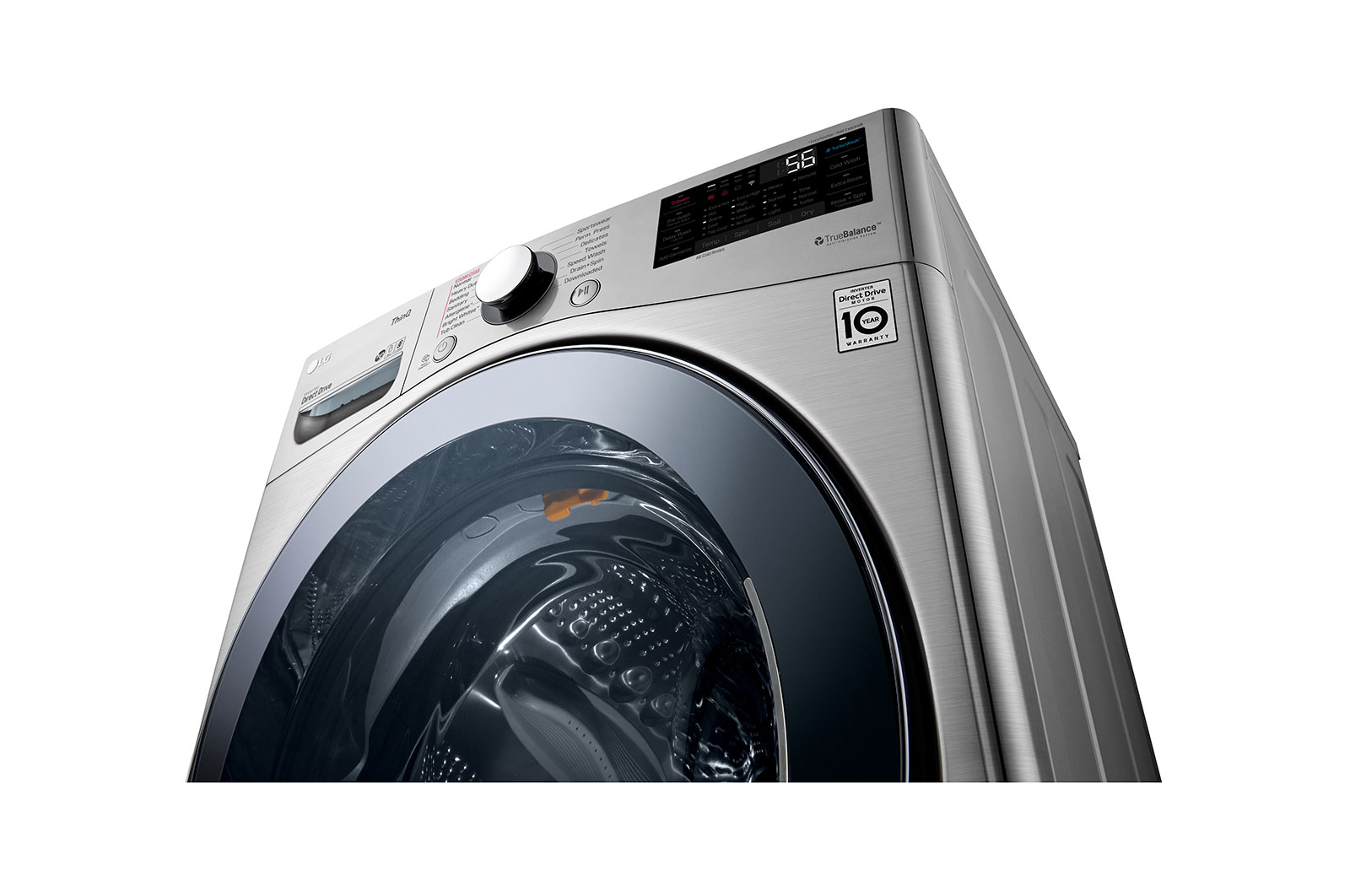 LG  20kg+ 3.5kg Wash Two Load with LG TWINWash™ Washing Machine, FT025V2SS