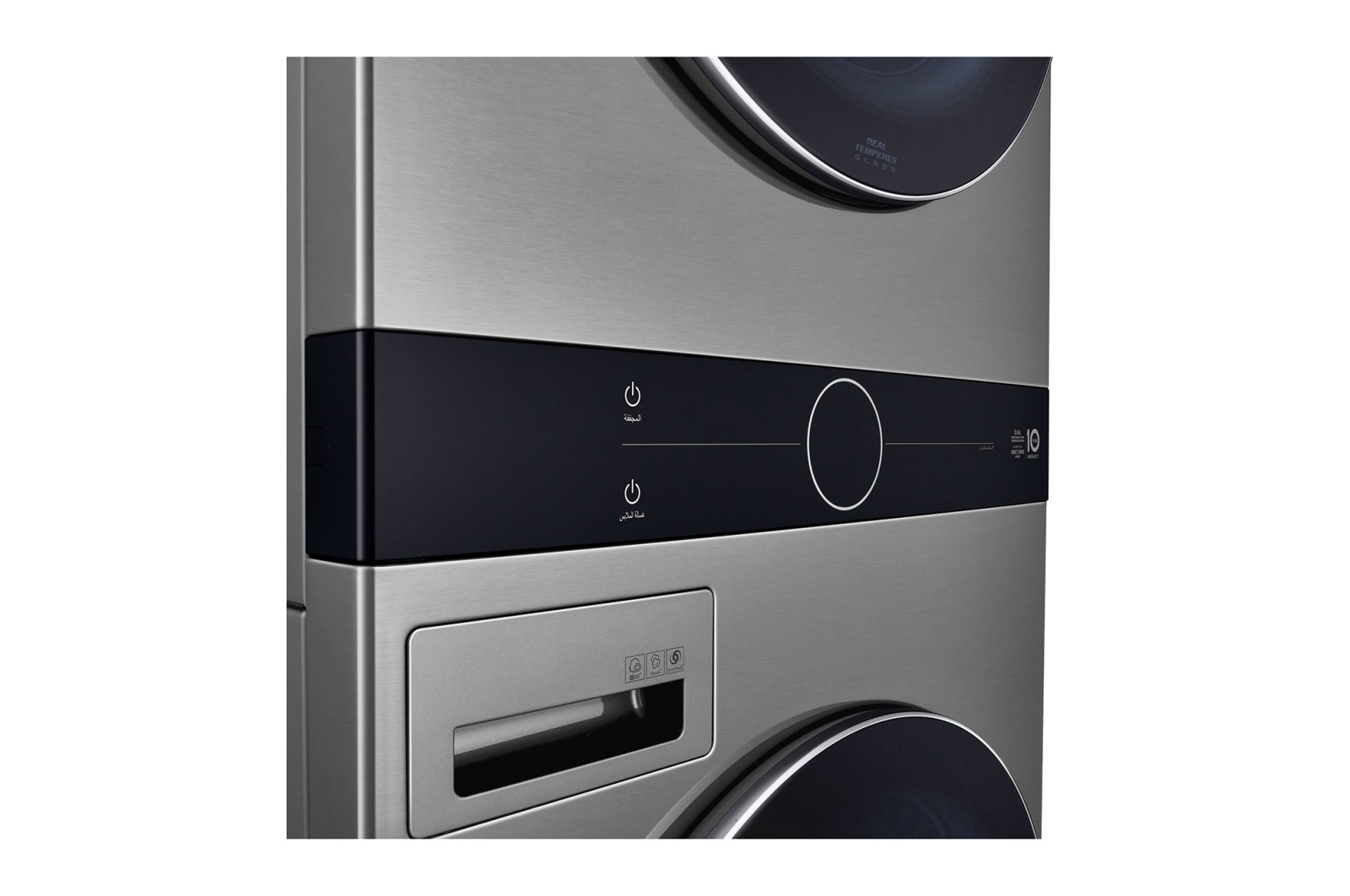 LG 21/16 Kg LG WashTower™ with Center Control, FWT2116SS