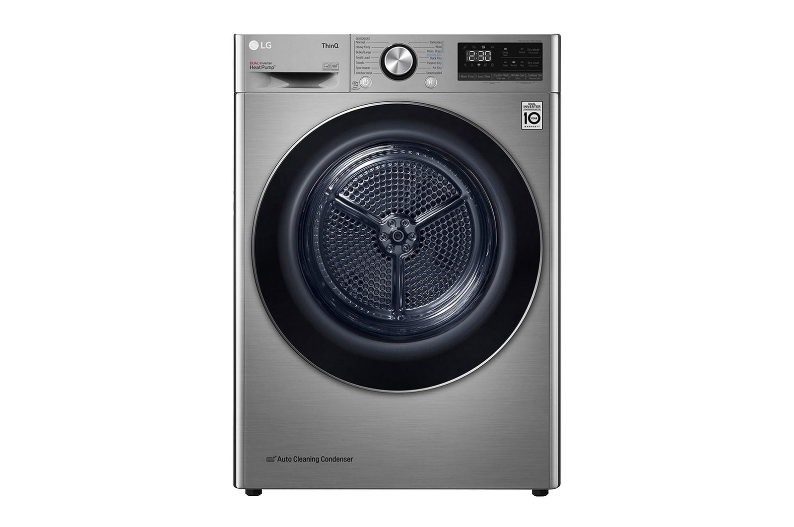 Front view of 10.1 kg Energy Saving, Capable Drying RH10V9PV2W