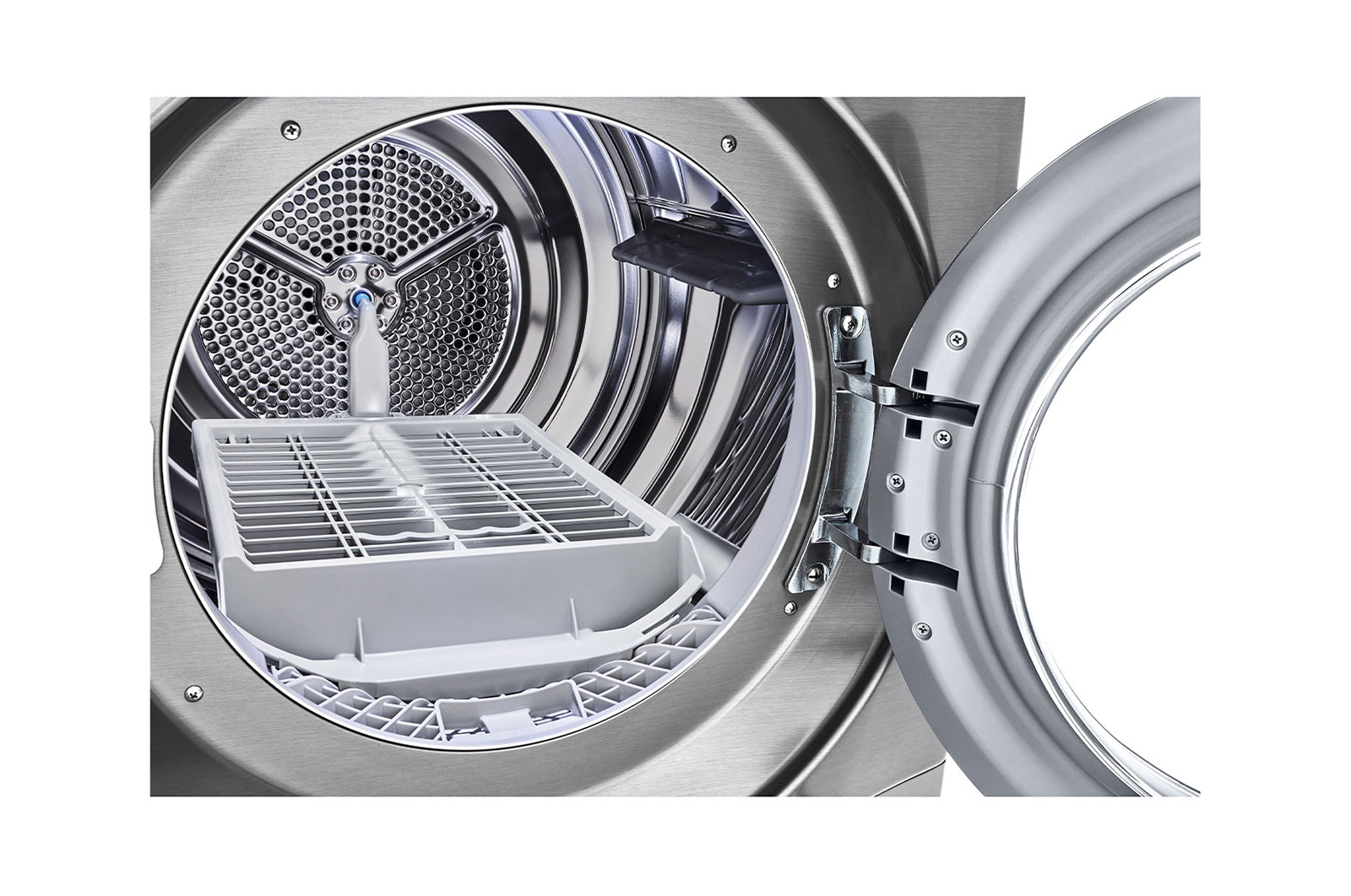 LG Dryer, Condensing Type, 10.2 Kg, Sensor Dry, Smart Diagnosis™, RC9066C3F