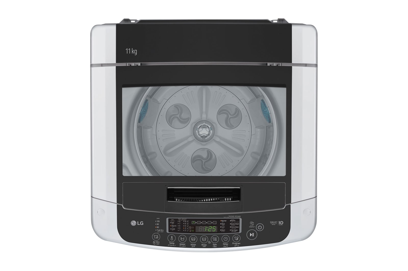 LG 11kg LG Smart Inverter Washing Machine, T1165NEHGH