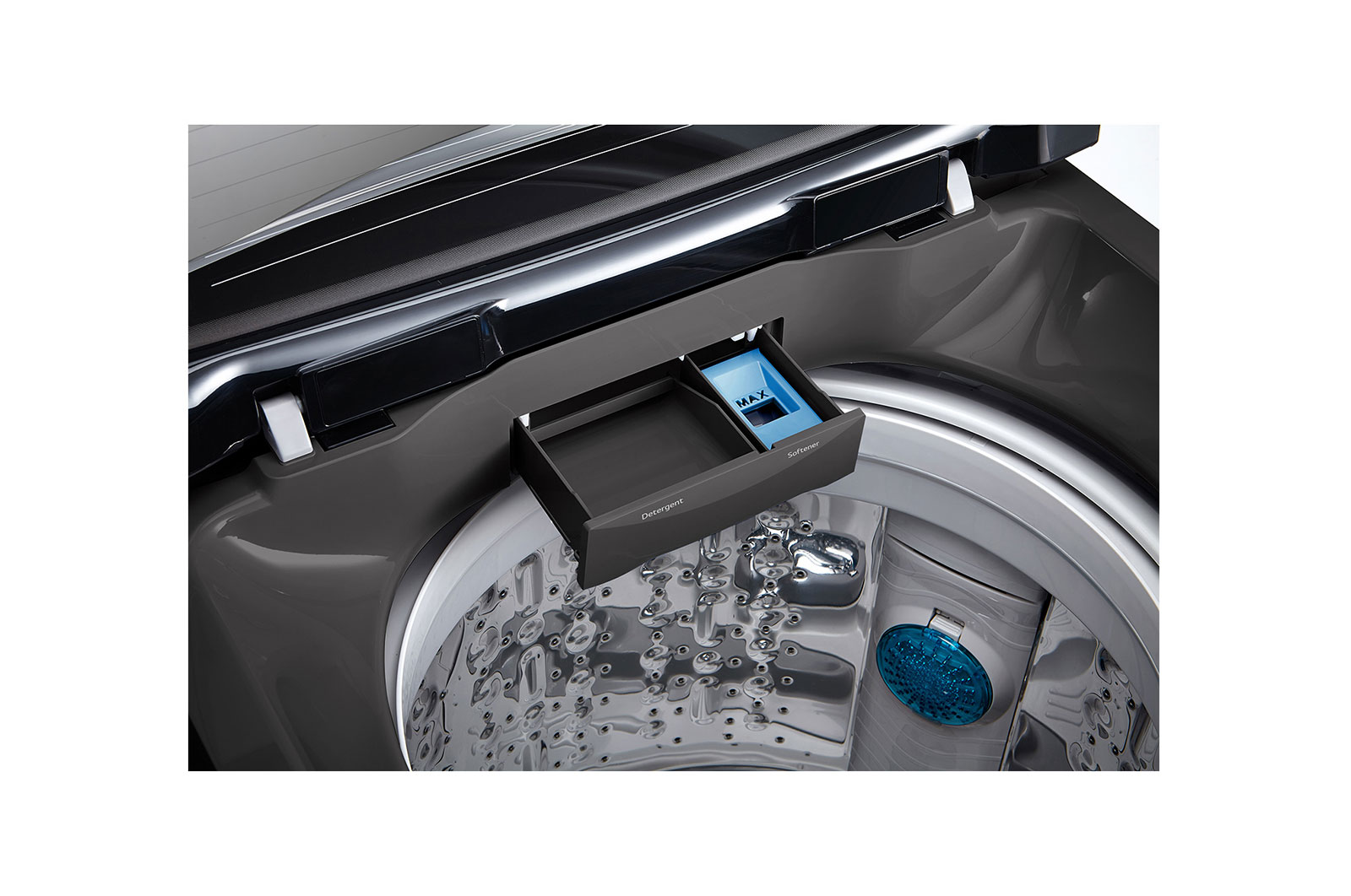 LG 14kg Smart Inverter Top Load Washing Machine, T1466NEHG2