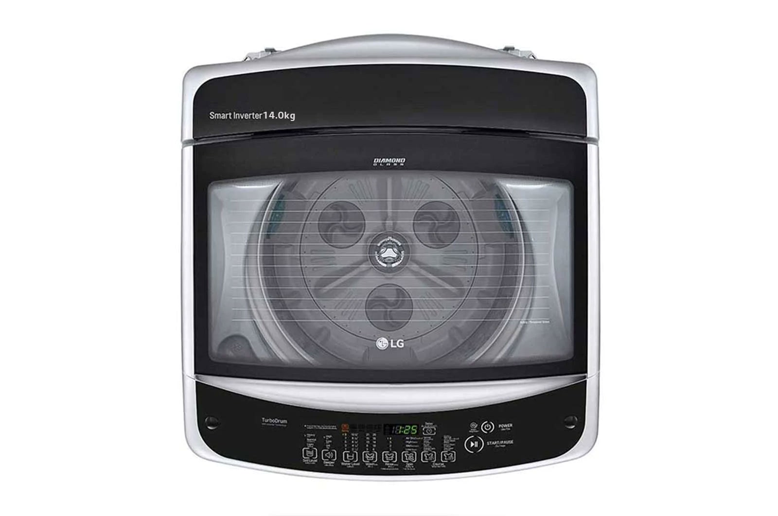 LG 14 Kg Smart Inverter Top load Washing Machine Turbo Drum, Soft Closing Door, T1466NEHGU