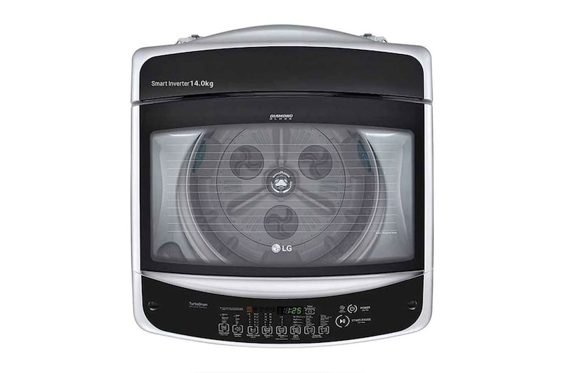 LG 14 Kg Smart Inverter Top load Washing Machine Turbo Drum, Soft Closing Door, T1466NEHGU