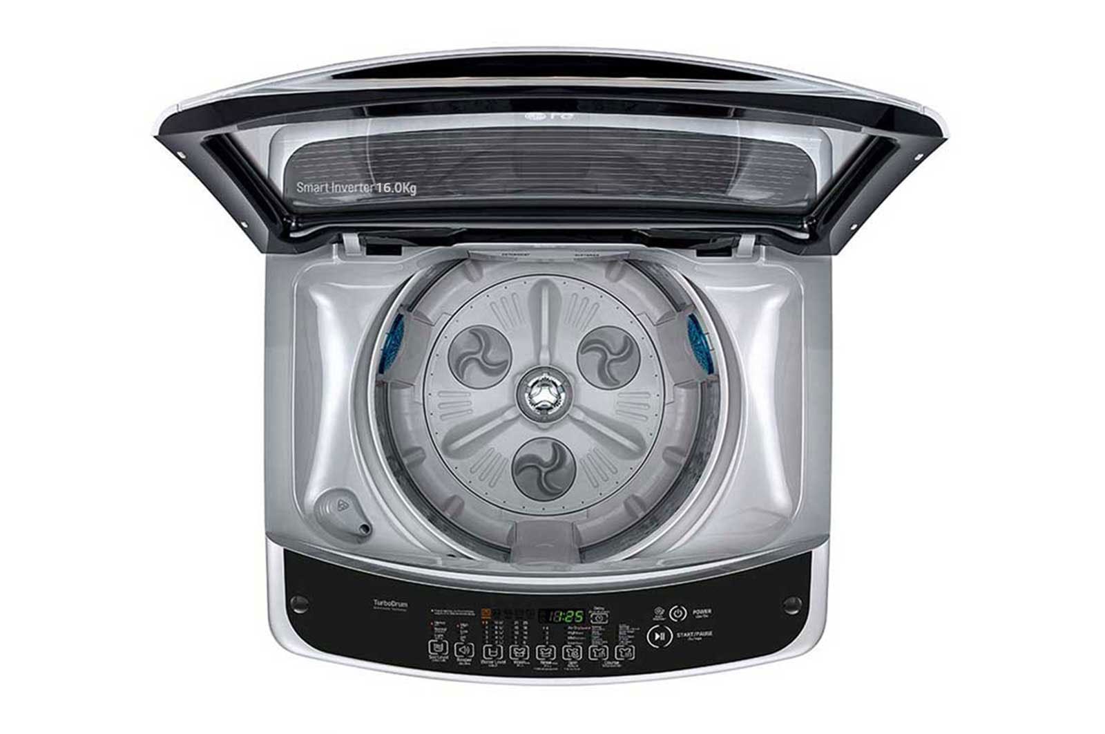 LG 16 Kg Smart Inverter Top load Washing Machine Turbo Drum, Soft Closing Door, T1688NEHTEC