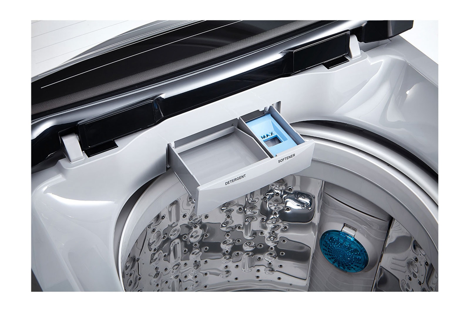 LG 16 Kg Smart Inverter Top load Washing Machine Turbo Drum, Soft Closing Door, T1688NEHTEC