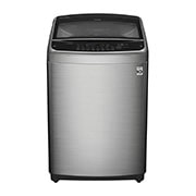 Front view of 18kg Silver Sapience Smart Inverter Washing Machine, Smart Motion, Smart Diagnosis T1866NEFTU