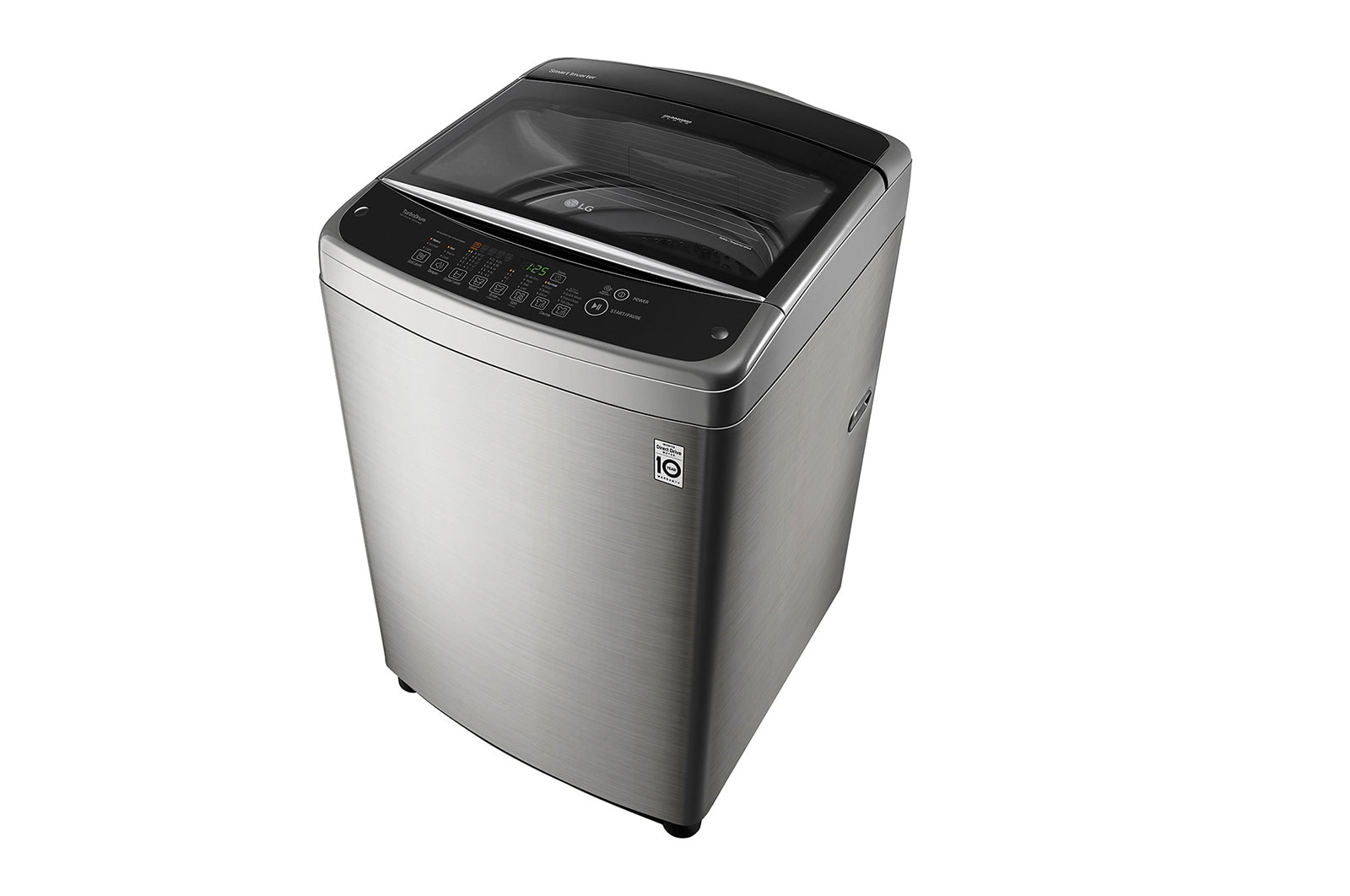 LG 18kg Silver Sapience Smart Inverter Washing Machine, Smart Motion, Smart Diagnosis, T1866NEFTU