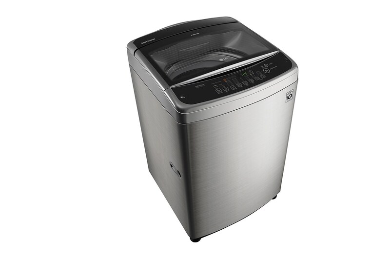 LG 18kg Silver Sapience Smart Inverter Washing Machine, Smart Motion, Smart Diagnosis, T1866NEFTU
