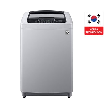 Front view of Top Load Washer, 18.5 kg, Smart Inverter Control, TurboDrum™, Smart Diagnosis™ T1885NEHTE