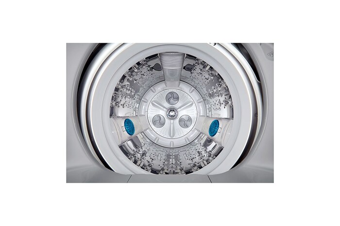 LG Top Load Washer, 18.5 kg, Smart Inverter Control, TurboDrum™, Smart Diagnosis™, T1885NEHTE