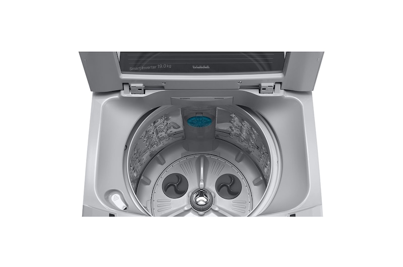 LG Top Load Washer, 18.5 kg, Smart Inverter Control, TurboDrum™, Smart Diagnosis™, T1885NEHTE