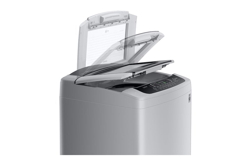 LG Top Load Washer, 18.5 kg, Smart Inverter Control, TurboDrum™, Smart Diagnosis™, T1885NEHTE
