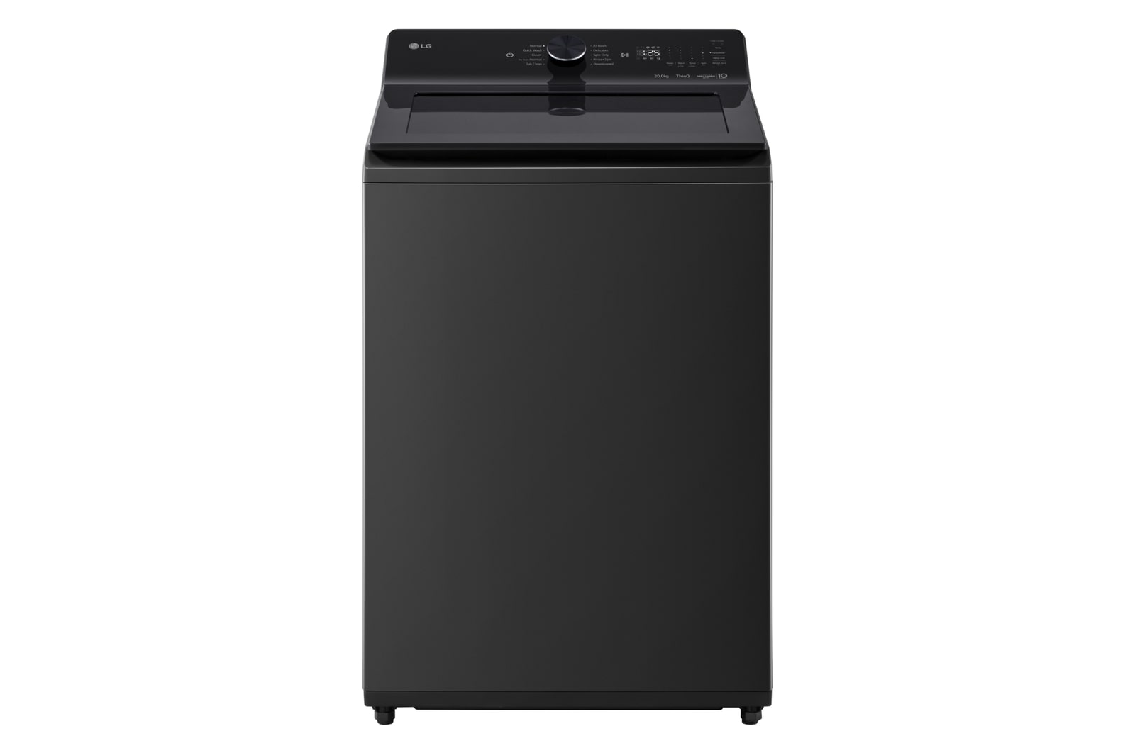 Front view of New 20KG TopLoad WashingMachine-AIDD™- ThinQ™ T20X3EMHTP