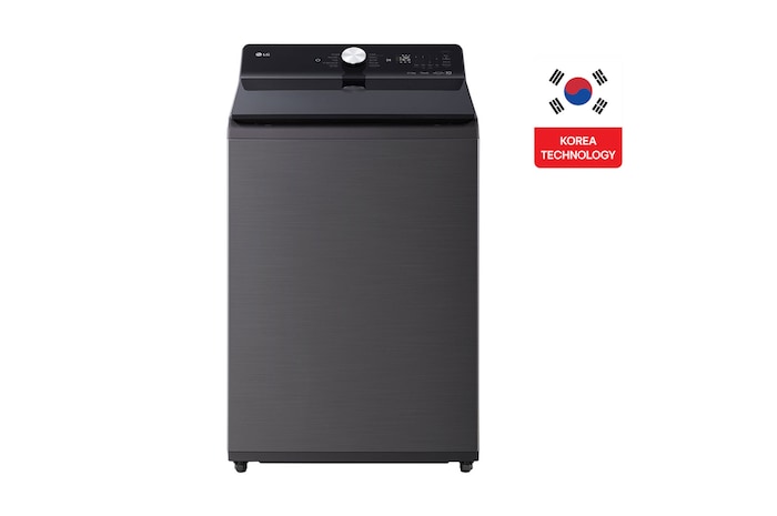 Front view of 21kg Top Loading Washing Machine Essence Graphite - AI DD™, 6 Motion™, TurboWash™T21X5EHHTP.APBPEEC