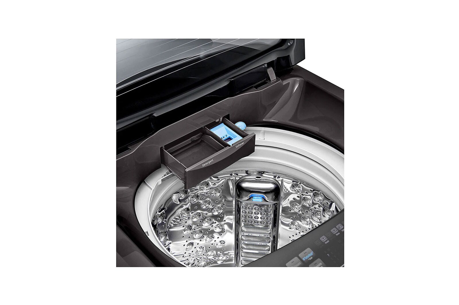 LG 22 Kg HEDD Motor, Turbo Wash 3D, 6 Motion, Steam, Soft Closing Door, T2293EFHSC