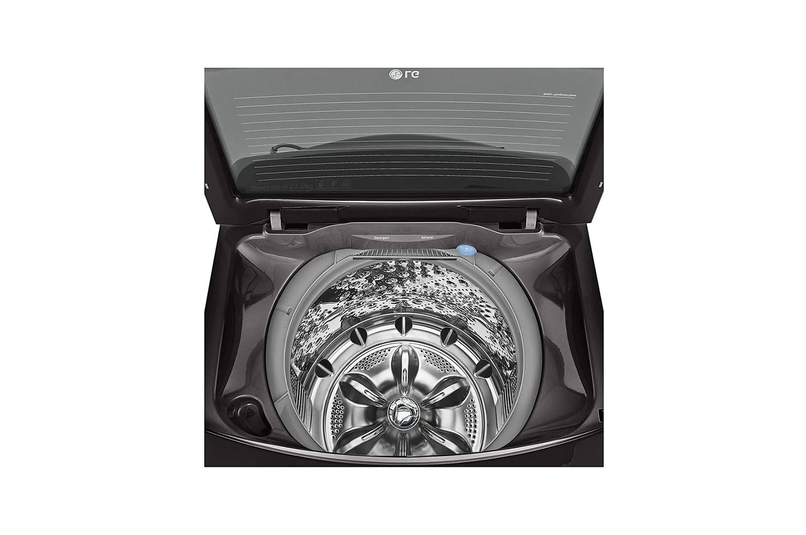 LG 22 Kg HEDD Motor, Turbo Wash 3D, 6 Motion, Steam, Soft Closing Door, T2293EFHSC