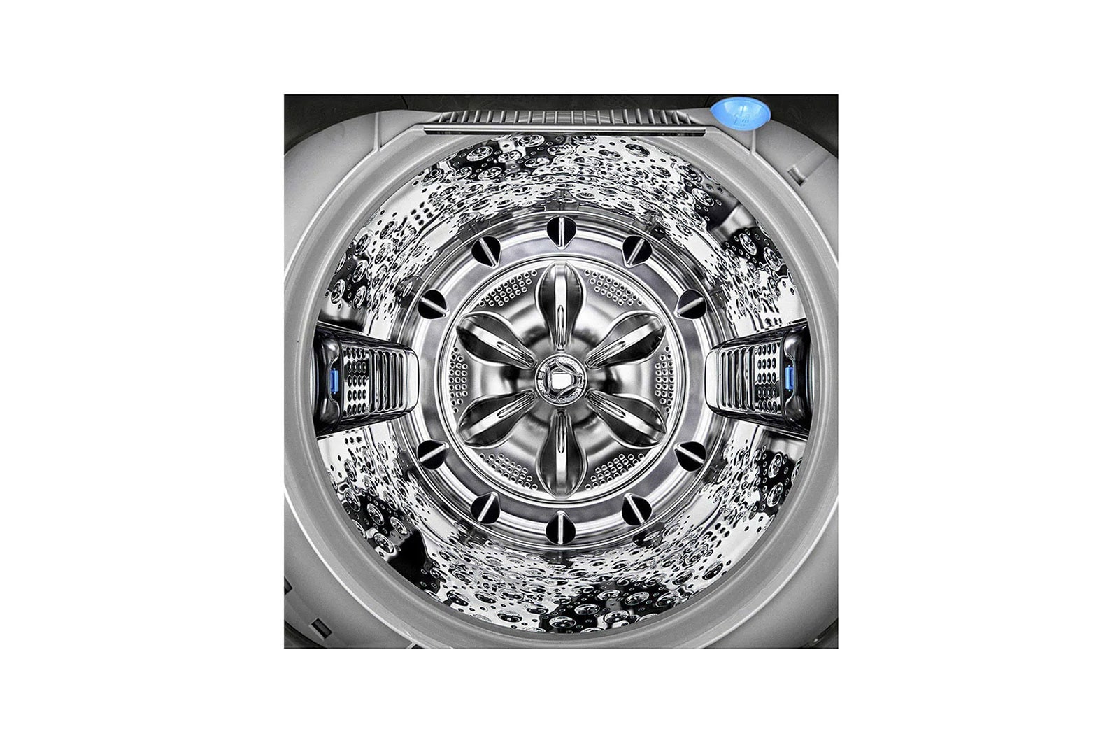 LG 22 Kg HEDD Motor, Turbo Wash 3D, 6 Motion, Steam, Soft Closing Door, T2293EFHSC