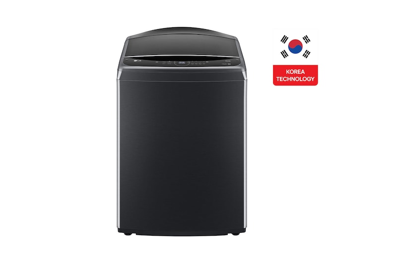 Front view of 23KG Top Load with AI wash, AIDD motor, TurboWash™ 3D -T23H9EFHST T23H9EFHST