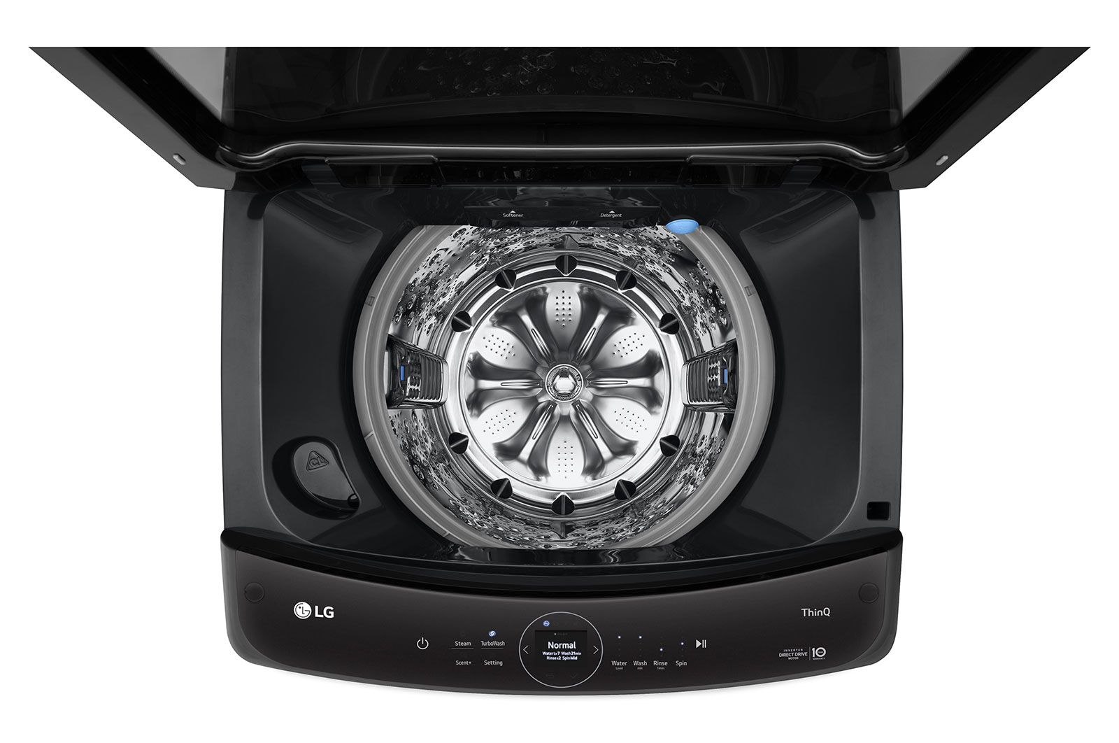 LG 23KG Top Load with AI wash, AIDD motor, TurboWash™ 3D -T23H9EFHST, T23H9EFHST