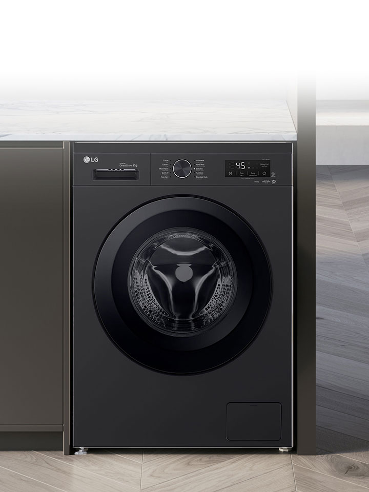 It's showing the interior cut of the washing machine