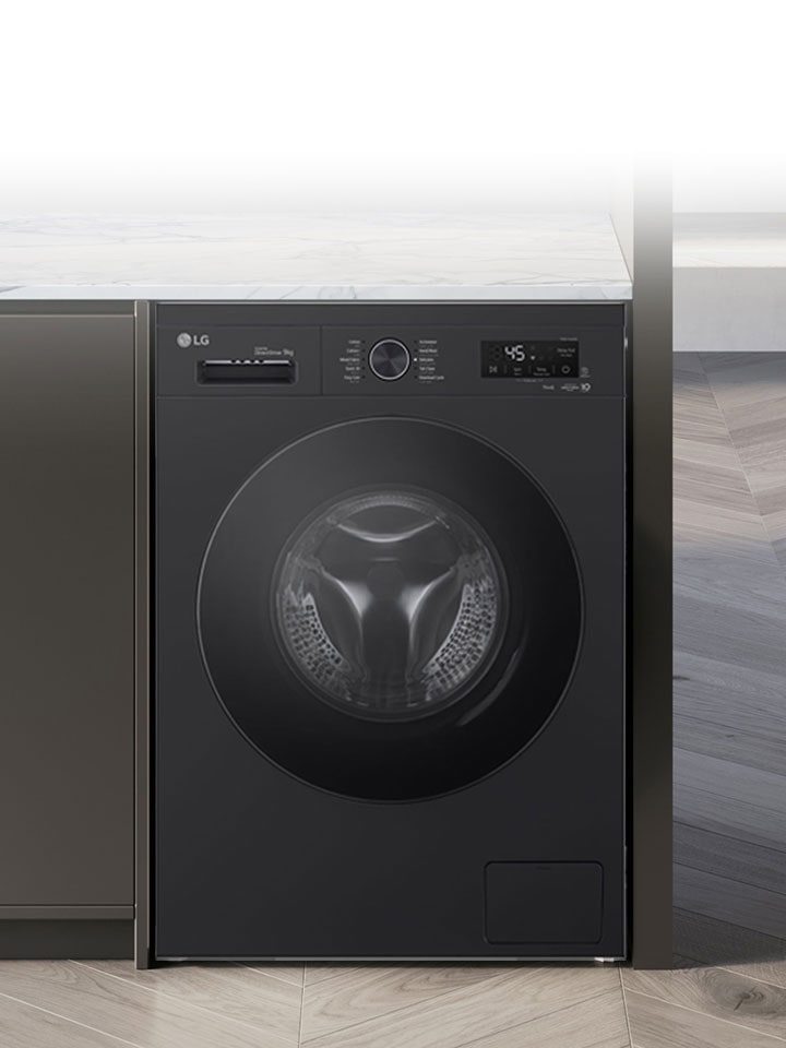 It's showing the interior cut of the washing machine