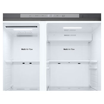  single door open with food