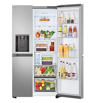 LG  LG Refrigerator, 641L, Silver, Non Plumbed, GC-J257KLKW