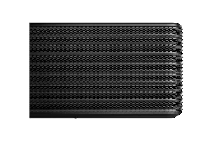 Soundbar side close-up