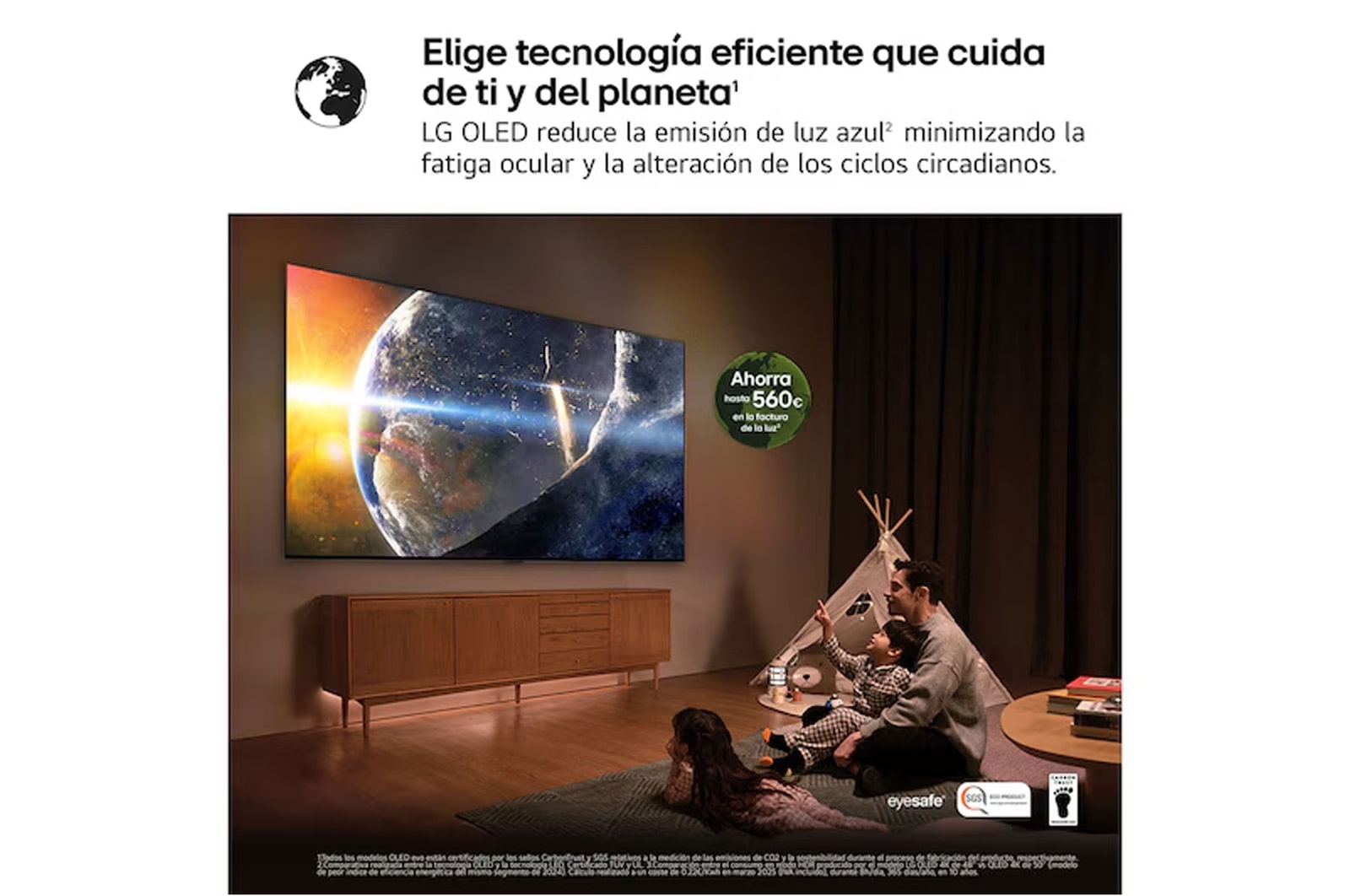 LG Smart TV LG OLED evo AI C5 48 pulgadas 4K 2025, OLED48C55LA