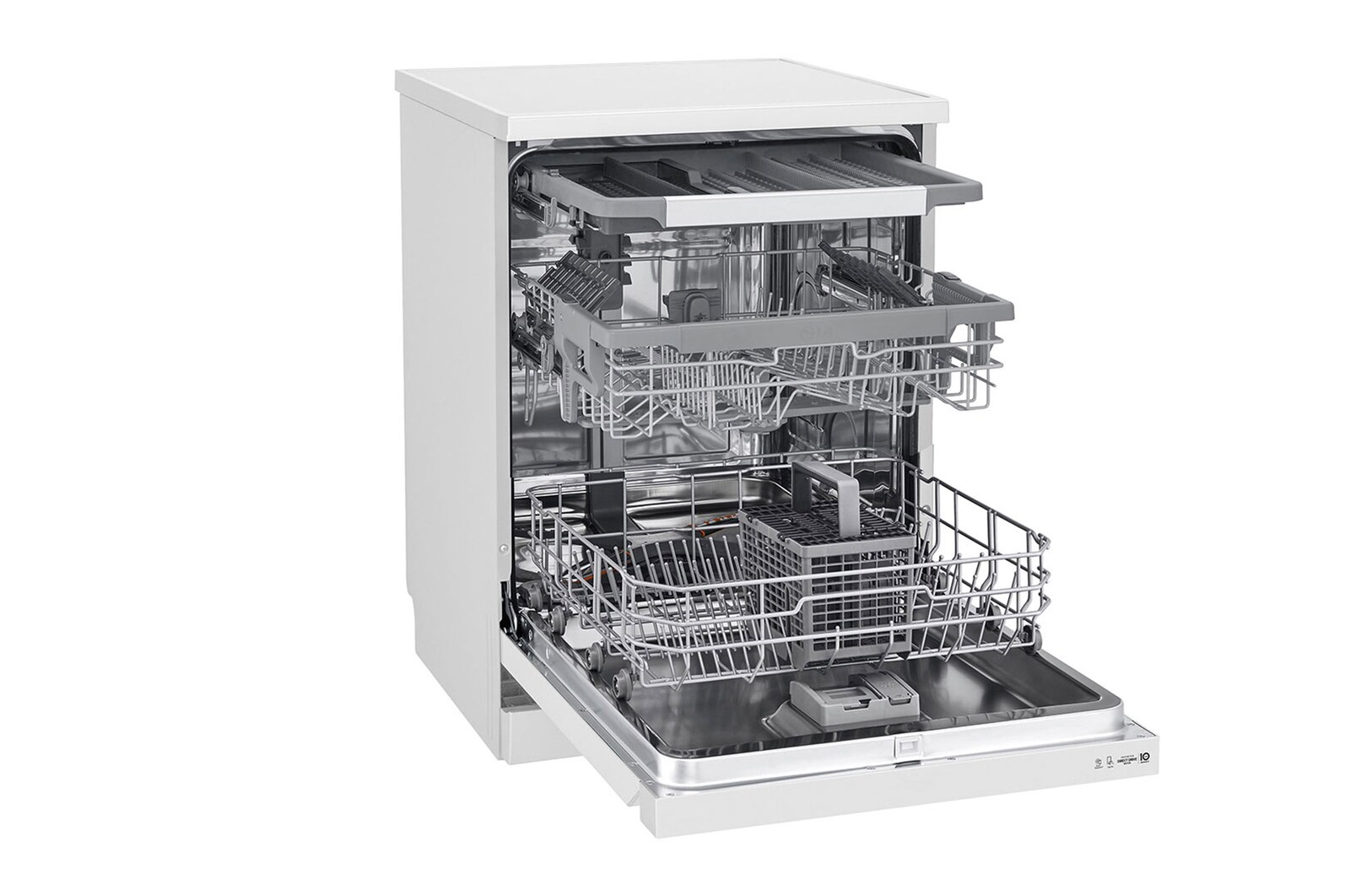 LG Outlet Lavavajillas LG QuadWashTM, Blanco , D, DF243FW.OUTLET