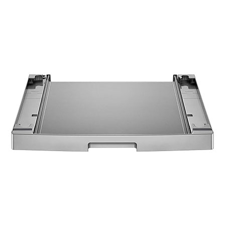 Lg Kit De Unión Para Lavadoras Con Una Profundidad De 55 - 65 Cm | Dskss | Pieza De Unión Para Lavadora Y Secadora Con Bandeja Extraíble | Plata - Dskss