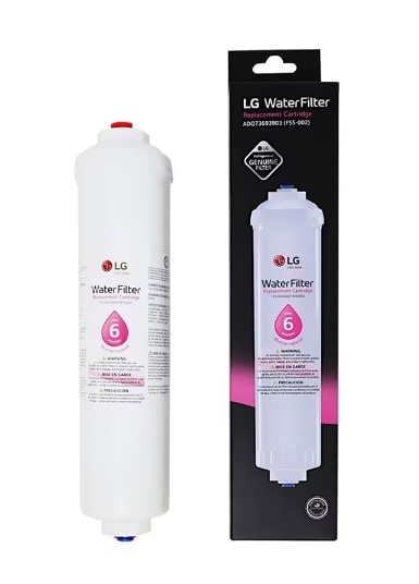 LG FSS-002 Filtro de agua para frigorífico (6 meses), ADQ73693903
