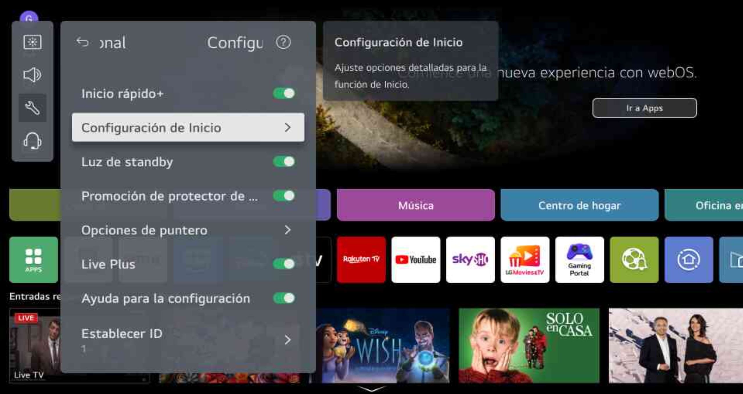 inicio canales 