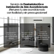LG Instalación y Desinstalación de Aire Acondicionado 2x1, Inst y Desinst de Aire Acondicionado 2x1