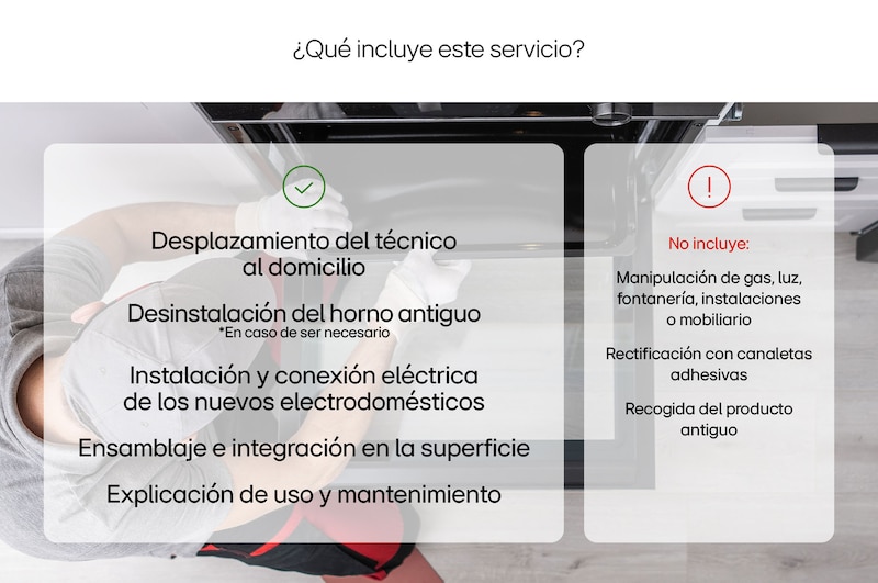 LG Instalación de Horno LG, ServicioIH