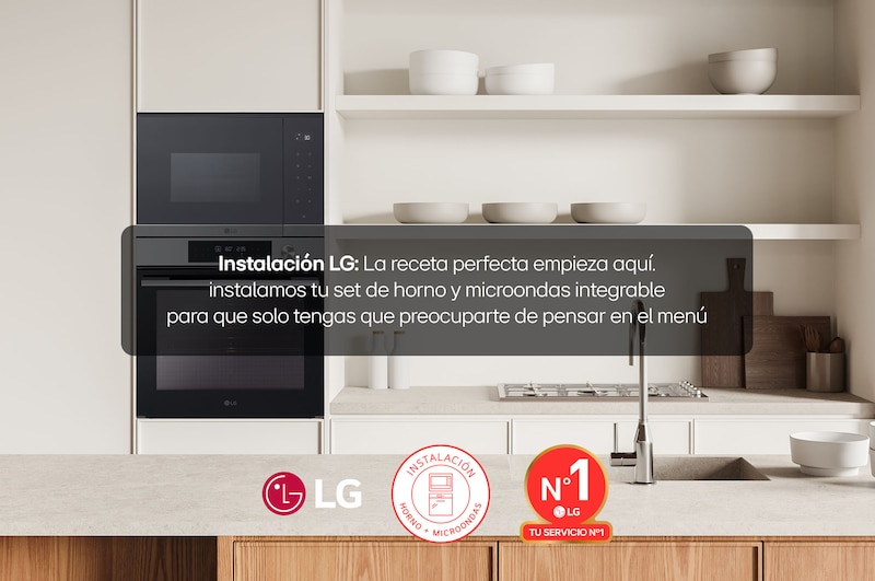 LG Instalación de horno y microondas integrable LG, SERVICIOIHMI