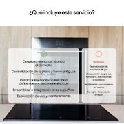 LG Servicio de Instalación de horno y placa, ServicioIHP