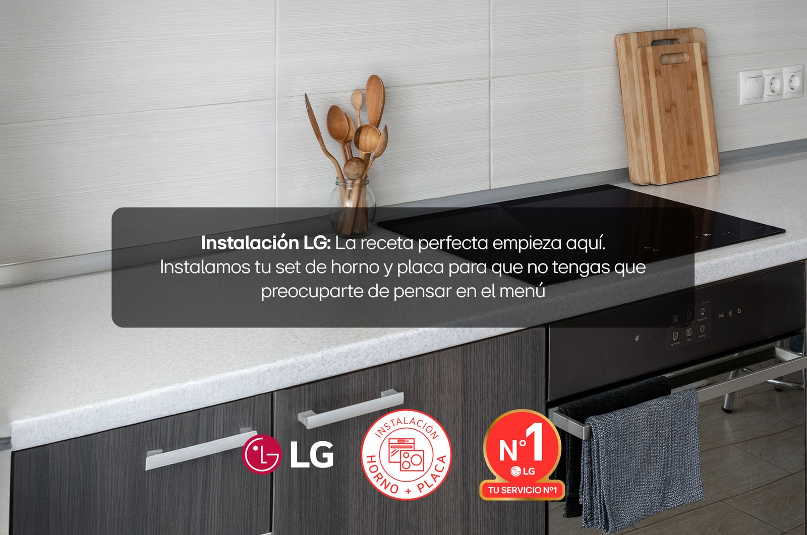 LG Servicio de Instalación de horno y placa, ServicioIHP